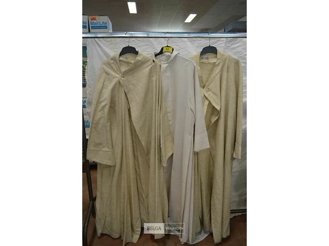3x kazuifel wit/beige - afbeelding 1 van  4