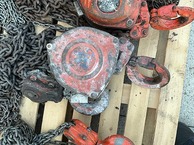 3x kettingtakels + 1 elektrische takel - afbeelding 4 van  10