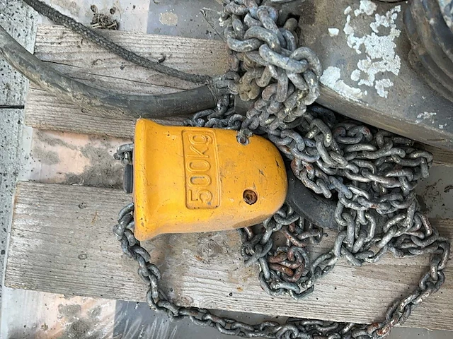 3x kettingtakels + 1 elektrische takel - afbeelding 8 van  10