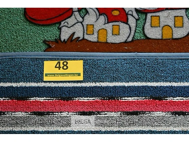 3x kindermat (paddenstoelen) 80x50 - afbeelding 3 van  3