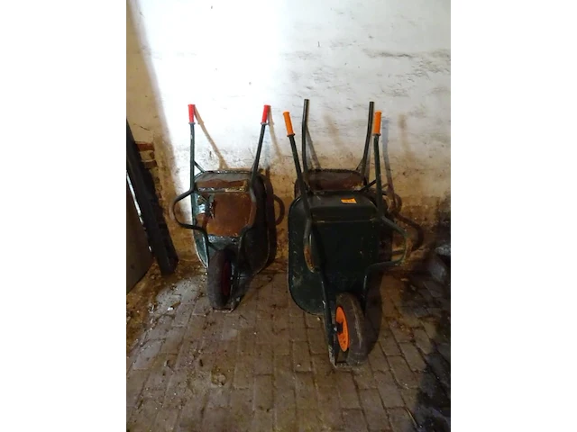 3x kruiwagen - afbeelding 1 van  5
