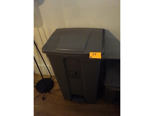 3x kunststof pedaalemmer - afbeelding 3 van  3