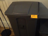 3x kunststof pedaalemmer - afbeelding 3 van  3