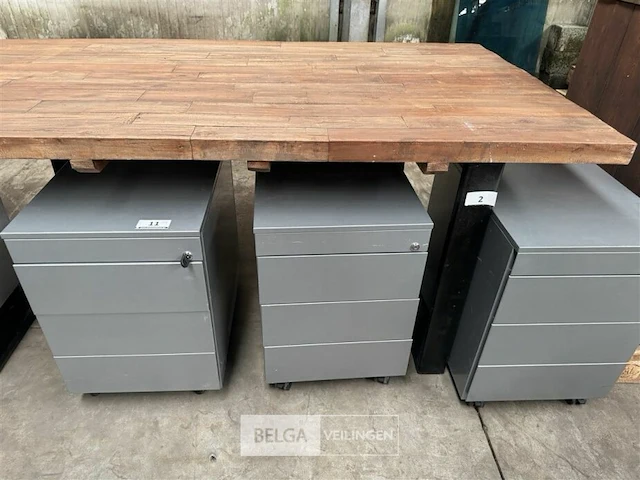 3x ladenblokken met 4 lades - afbeelding 3 van  3