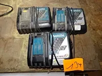 3x lader makita - afbeelding 1 van  1