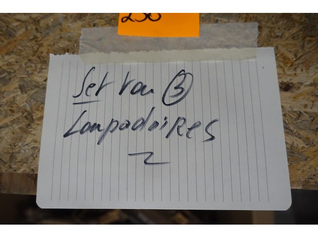 3x lampadaires - afbeelding 2 van  2