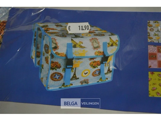 3x lastpak dubbele fietstassen 75x37cm - afbeelding 2 van  3