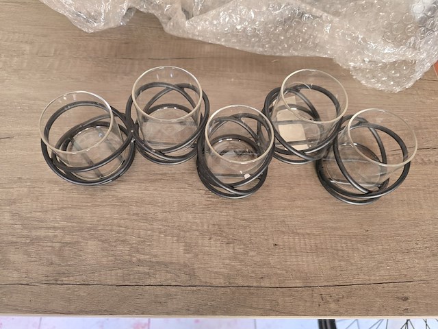 3x latina theelichthouder - afbeelding 2 van  4