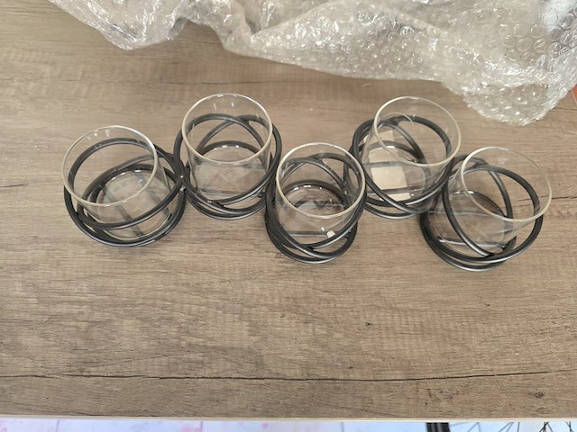 3x latina theelichthouder - afbeelding 3 van  4