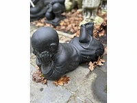 3x liggende buddha monnik - afbeelding 3 van  5