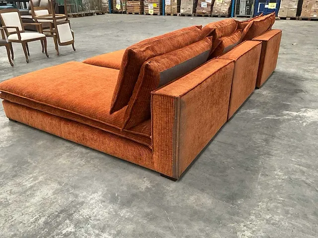 3x lounge zetel zonder arm - afbeelding 3 van  5