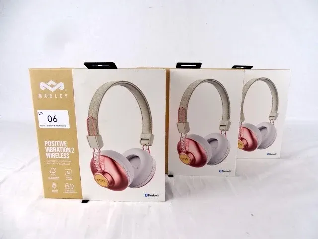 3x marley koptelefoon - afbeelding 1 van  3