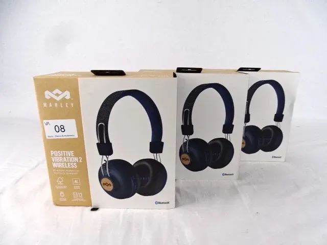 3x marley koptelefoon - afbeelding 1 van  3