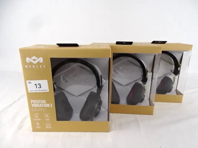 3x marley koptelefoon - afbeelding 1 van  3