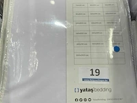3x matrasbeschermers wit waterproof 180x200 - afbeelding 1 van  2