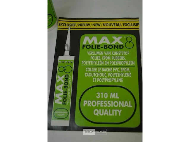 3x max folie-bond, verlijmen van kunststof, epdm, pp, pe - afbeelding 3 van  3