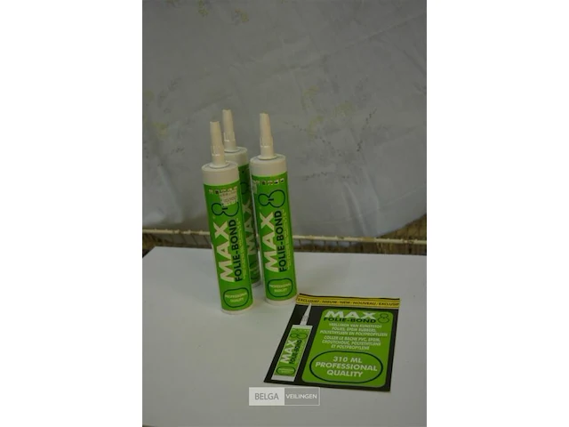 3x max folie-bond, verlijmen van kunststof, epdm, pp, pe - afbeelding 1 van  3