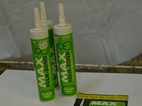 3x max folie-bond, verlijmen van kunststof, epdm, pp, pe - afbeelding 1 van  3