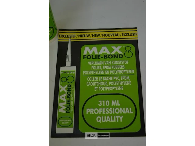 3x max folie-bond, verlijmen van kunststof, epdm, pp, pe - afbeelding 3 van  3