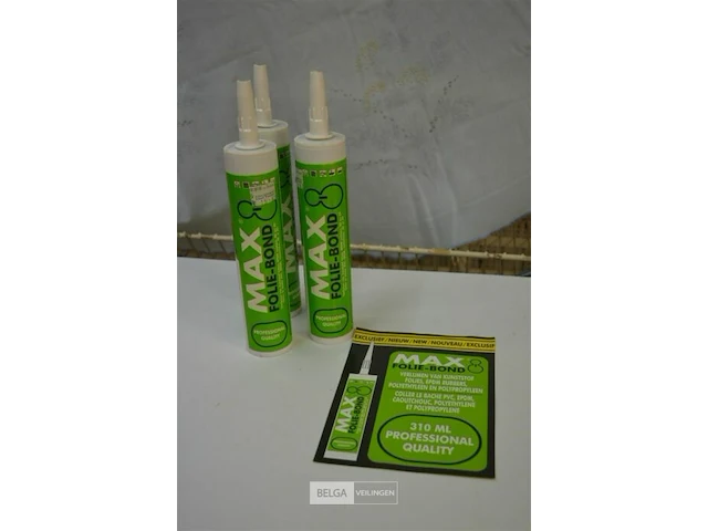 3x max folie-bond, verlijmen van kunststof, epdm, pp, pe - afbeelding 1 van  3
