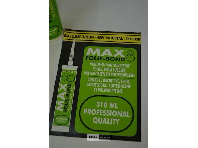 3x max folie-bond, verlijmen van kunststof, epdm, pp, pe - afbeelding 3 van  3