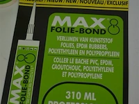 3x max folie-bond, verlijmen van kunststof, epdm, pp, pe - afbeelding 3 van  3