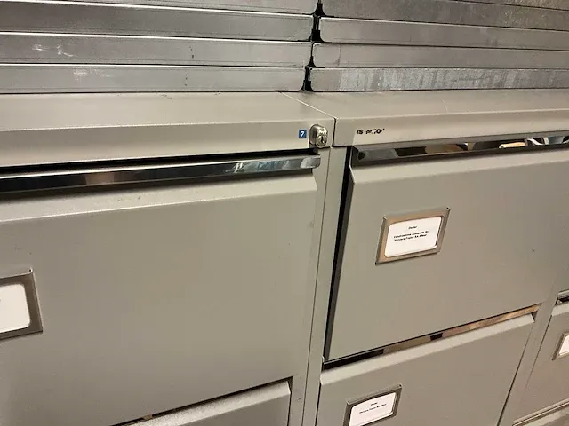 3x metalen archiefkast tds - afbeelding 6 van  9