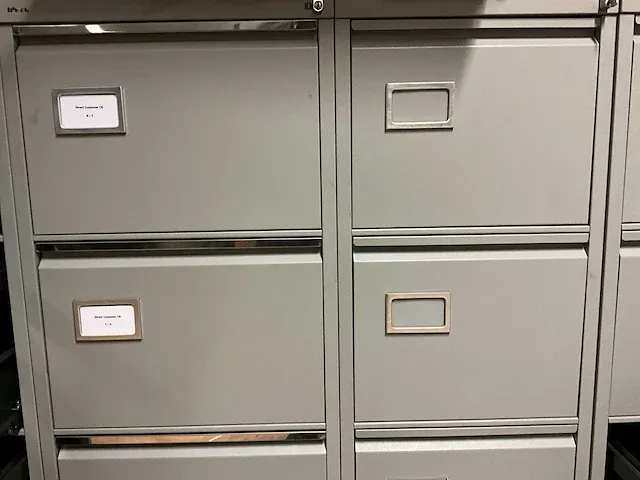 3x metalen archiefkast tds - afbeelding 4 van  9