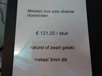 3x metalen box - afbeelding 3 van  3