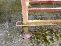 3x metalen korf - afbeelding 2 van  2