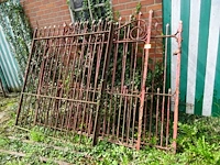 3x metalen poort - afbeelding 2 van  4