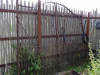 3x metalen poort - afbeelding 4 van  4