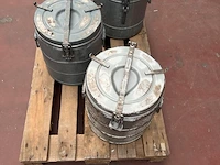 3x metalen voedingdrager - afbeelding 1 van  2