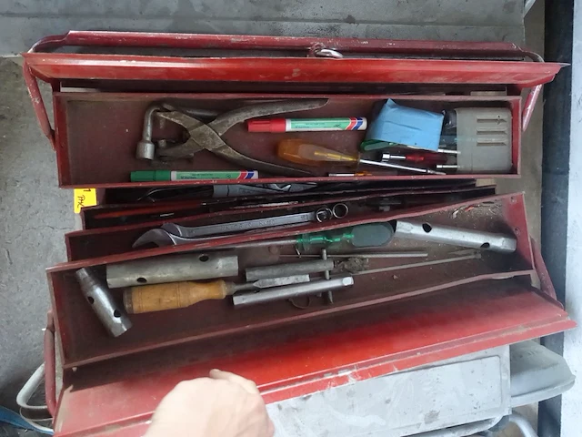 3x metalen werkkoffer - afbeelding 2 van  11