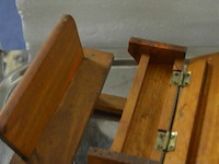 3x miniatuur schoolbankjes - afbeelding 3 van  3