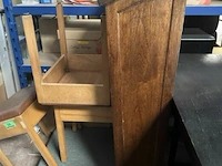 3x misdienaarsstoeltje l49xb37xh45 cm - afbeelding 1 van  4