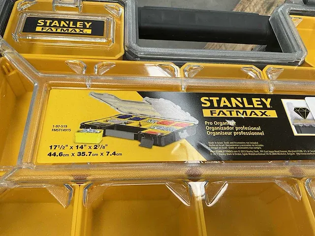 3x organiser stanley fatmax - afbeelding 3 van  4
