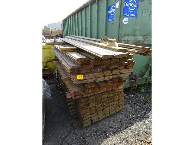 3x pak grenen planken - afbeelding 2 van  5