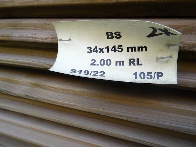 3x pak grenen planken - afbeelding 5 van  5