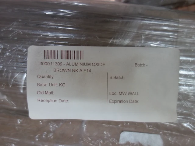 3x pallet alumininium oxide - afbeelding 3 van  4