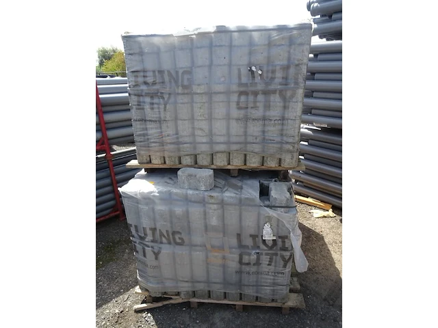 3x pallet betonklinkers - afbeelding 1 van  5
