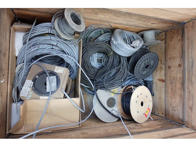 3x pallet elektrische kabels - afbeelding 2 van  9