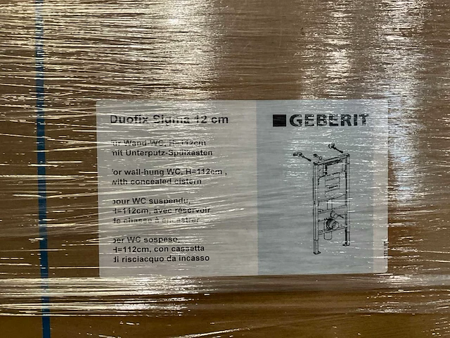 3x pallet geberit systemfix systemfix - afbeelding 3 van  5