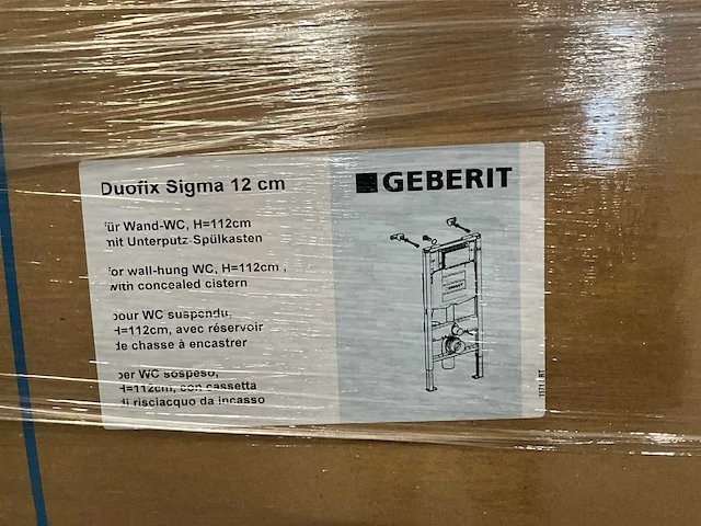 3x pallet geberit systemfix systemfix - afbeelding 5 van  5