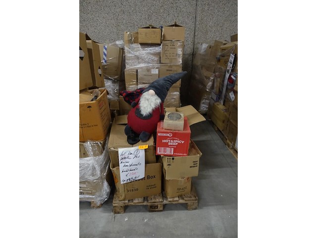 3x pallet kerstdecoratie - afbeelding 1 van  3