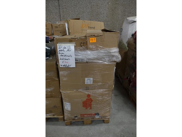 3x pallet kerstdecoratie - afbeelding 1 van  3