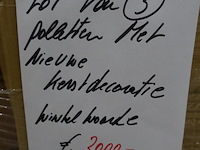 3x pallet kerstdecoratie - afbeelding 3 van  3