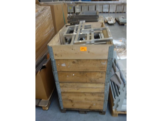 3x pallet metalen onderstel - afbeelding 10 van  10