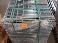 3x pallet metalen rooster - afbeelding 1 van  6