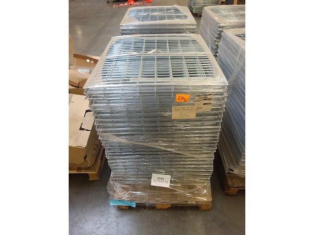 3x pallet metalen rooster - afbeelding 3 van  10